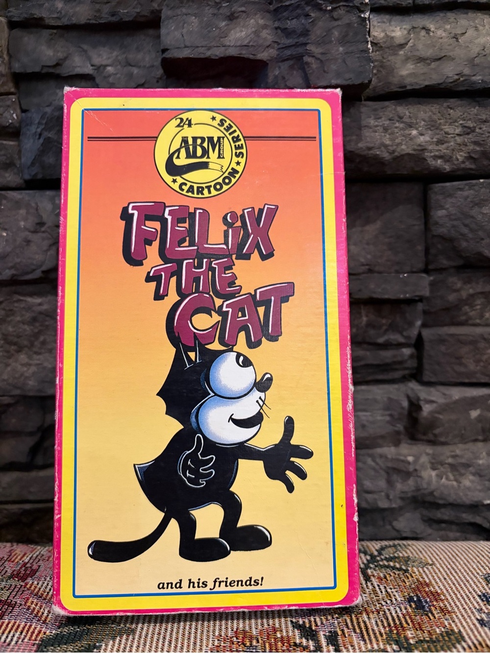 ABM Group 24 Series Cartoon Felix the Cat and His Friends VHS